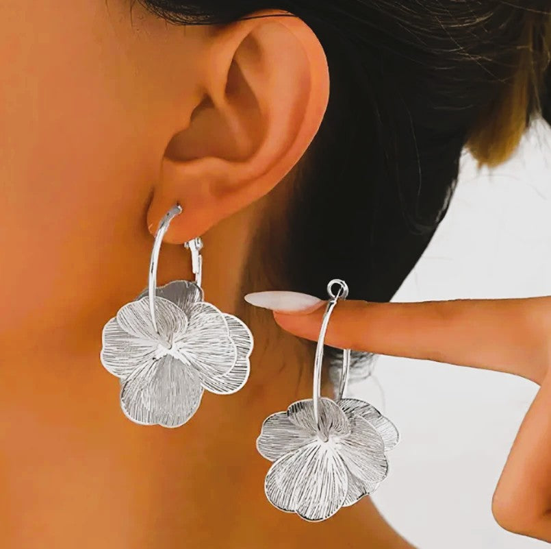 Big Flower argent