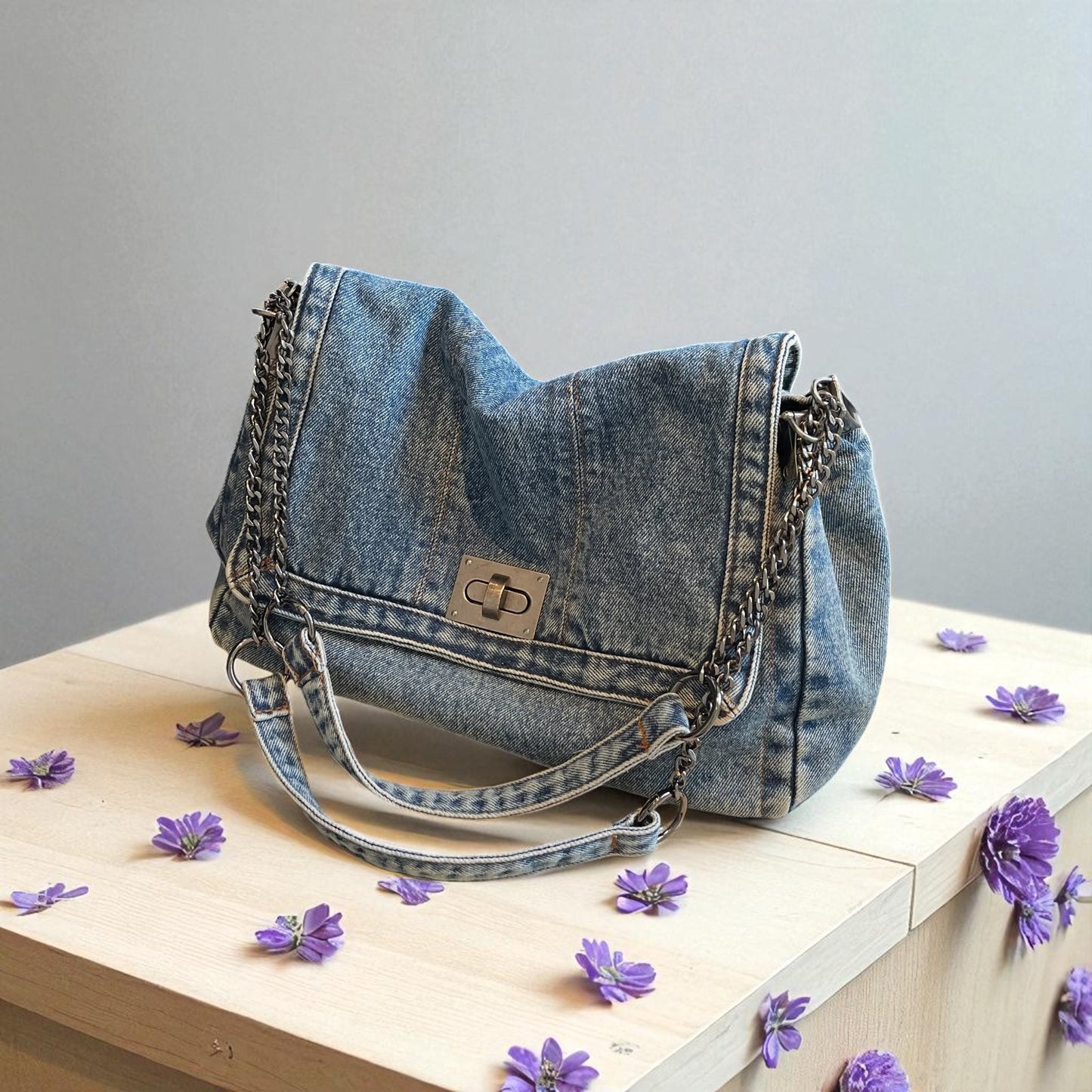 Le Denim Bag