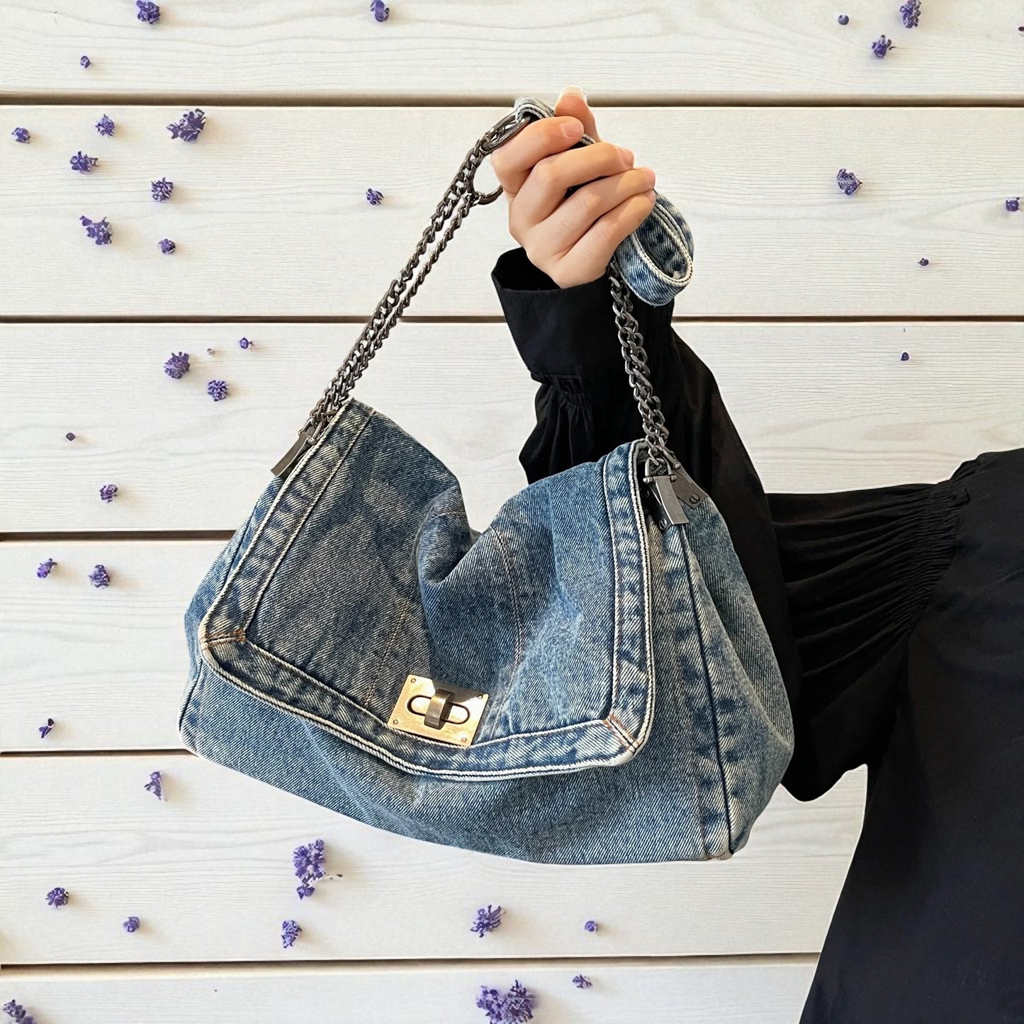 Le Denim Bag
